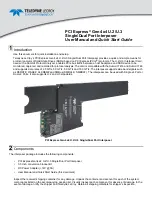 Teledyne Lecroy PCI Express Gen4 x4 U.2 User Manual And Quick Start Manual предпросмотр