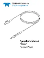 Teledyne Lecroy PP006D Operator'S Manual предпросмотр