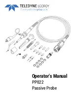 Preview for 1 page of Teledyne Lecroy PP020-1 Operator'S Manual