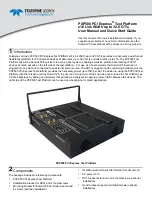 Preview for 1 page of Teledyne Lecroy PXP500 User Manual