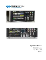 Preview for 1 page of Teledyne Lecroy T3AWG3252 Operator'S Manual