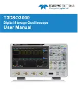 Teledyne Lecroy T3DSO3000 User Manual предпросмотр