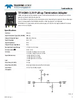 Teledyne Lecroy TF-HDMI-3.3V Instructions предпросмотр