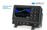 Teledyne Lecroy WaveSurfer 3000z Getting Started Manual preview