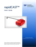 Preview for 1 page of Teledyne Oceanscience rapidCAST User Manual