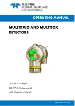 Preview for 1 page of TELEDYNE OLDHAM SIMTRONICS Everywhereyoulook DG-TT7-K Operating Manual