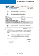 Preview for 71 page of TELEDYNE OLDHAM SIMTRONICS Everywhereyoulook DG-TT7-K Operating Manual