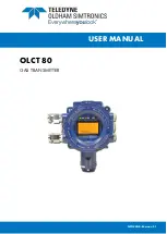 Preview for 1 page of TELEDYNE OLDHAM SIMTRONICS OLCT 80 d User Manual