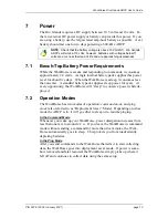 Preview for 17 page of Teledyne RD Instruments WorkHorse Rio Grande ADCP Operation & User’S Manual