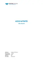 Preview for 1 page of Teledyne SP Devices ADQ14 User Manual