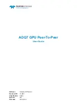 Teledyne SP Devices ADQ7 User Manual preview