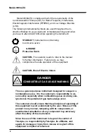 Preview for 4 page of Teledyne 2000A-EU Operating Instructions Manual