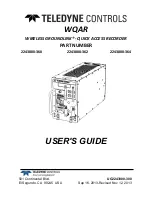 Teledyne 2243800-360 User Manual preview