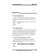 Preview for 89 page of Teledyne 3000TA-XL-EU Operating Instructions Manual