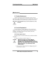 Preview for 57 page of Teledyne 3000ZA-3X Operating Instructions Manual