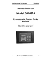 Preview for 13 page of Teledyne 3010MA Operating Instructions Manual