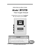 Teledyne 3010TB Operating Instructions Manual предпросмотр