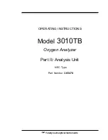 Preview for 55 page of Teledyne 3010TB Operating Instructions Manual