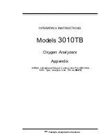 Preview for 89 page of Teledyne 3010TB Operating Instructions Manual