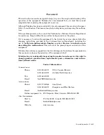 Preview for 3 page of Teledyne 3700 Installation And Operation Manual