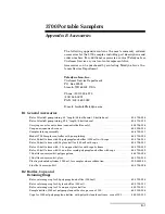 Preview for 197 page of Teledyne 3700 Installation And Operation Manual