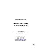 Teledyne 460H NEMA Instruction Manual предпросмотр