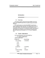 Preview for 9 page of Teledyne 5000BF Operating Instructions Manual