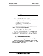 Preview for 15 page of Teledyne 6000A Operating Instructions Manual