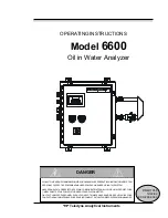 Teledyne 6600 Operating Instructions Manual preview