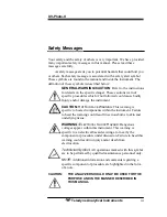 Preview for 3 page of Teledyne 6650B Operating Instructions Manual