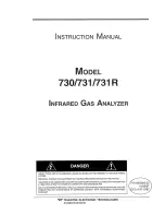 Teledyne 730 Bubbler Instruction Manual preview