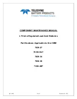 Preview for 1 page of Teledyne 7638-36 Maintenance Manual