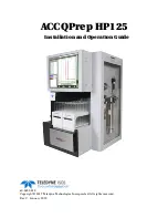 Teledyne ACCQPrep HP125 Installation And Operation Manual preview