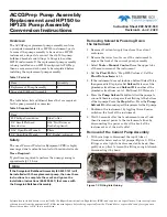 Preview for 1 page of Teledyne ACCQPrep Replacement Instructions Manual