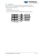 Предварительный просмотр 9 страницы Teledyne EV71YC1MCL2010-BA0 User Manual