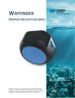 Teledyne Everywhereyoulook WAYFINDER Manual preview