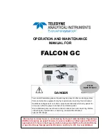 Preview for 1 page of Teledyne FALCON GC Operation And Maintenance Manual