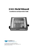 Teledyne Field Wizard 2101 Installation And Operation Manual preview