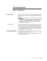 Preview for 25 page of Teledyne Field Wizard 2101 Installation And Operation Manual