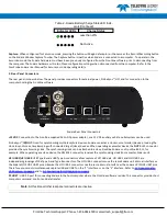 Preview for 3 page of Teledyne Frontline Sodera Quick Start Manual