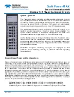 Preview for 2 page of Teledyne GaN PowerMAX Manual