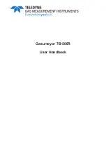 Preview for 1 page of Teledyne GASURVEYOR 7B-500R User Handbook Manual