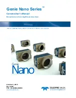 Предварительный просмотр 1 страницы Teledyne Genie Nano Series User Manual