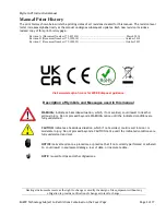 Предварительный просмотр 2 страницы Teledyne HPM 4 Instruction Manual