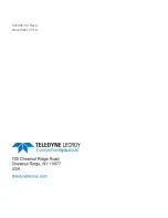 Предварительный просмотр 48 страницы Teledyne HVD3000 Operating Manual