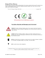 Preview for 2 page of Teledyne HVG-2020A Instruction Manual