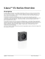 Preview for 6 page of Teledyne Linea 16K CL User Manual