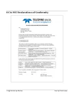 Preview for 112 page of Teledyne Linea GigE 2K User Manual