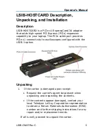 Preview for 11 page of Teledyne LSIB-1 Operator'S Manual