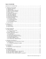 Preview for 2 page of Teledyne LXT-230 Installation And Operating Manual